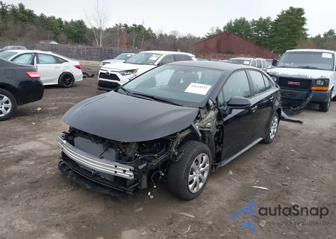 2025 Toyota Corolla Le from USA, damaged, VIN 5YFB4MDE9SP339701